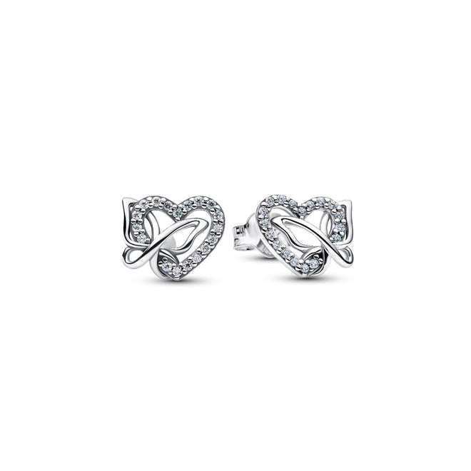 Pandora Moments Orecchini Donna Cuore e Farfalla  - 294476C01