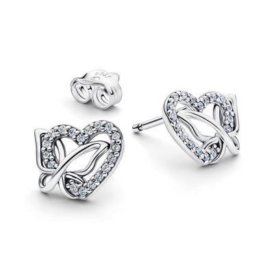 Pandora Moments Orecchini Donna Cuore e Farfalla  - 294476C01