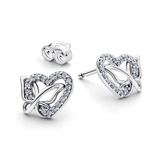 Pandora Moments Orecchini Donna Cuore e Farfalla  - 294476C01