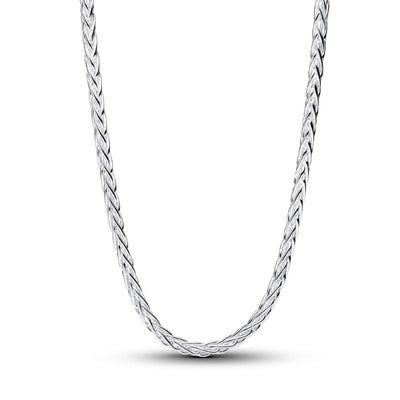 Pandora Moments Collana Donna Collana Maglia Coda di Volpe con Chiusura Pavè - 394463C01