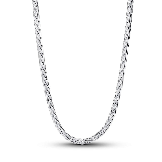 Pandora Moments Collana Donna Collana Maglia Coda di Volpe con Chiusura Pavè - 394463C01