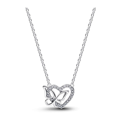Pandora Moments Collana Donna Cuore e Farfalla - 394477C01