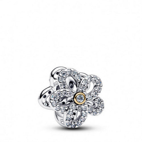 Pandora Moments Charm Donna Openwork Fiore Pavè <br /> - 764480C01