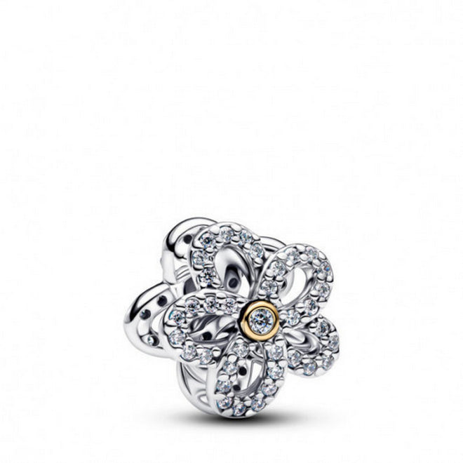 Pandora Moments Charm Donna Openwork Fiore Pavè <br /> - 764480C01