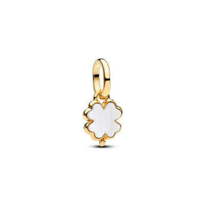 Pandora Moments Charm Donna Mini Pendente Quadrifoglio Bianco Pandora ME - 764564C01