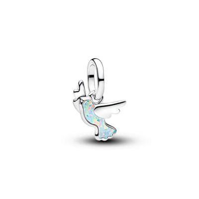 Pandora Moments Charm Donna Mini Pendente Colomba Bianca Pandora ME - 794566C01