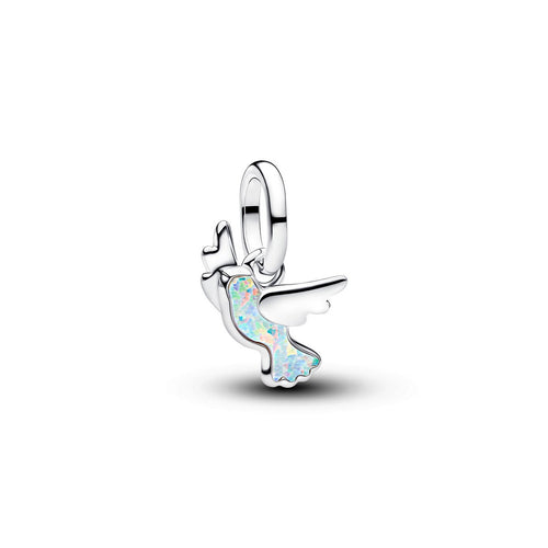 Pandora Moments Charm Donna Mini Pendente Colomba Bianca Pandora ME - 794566C01