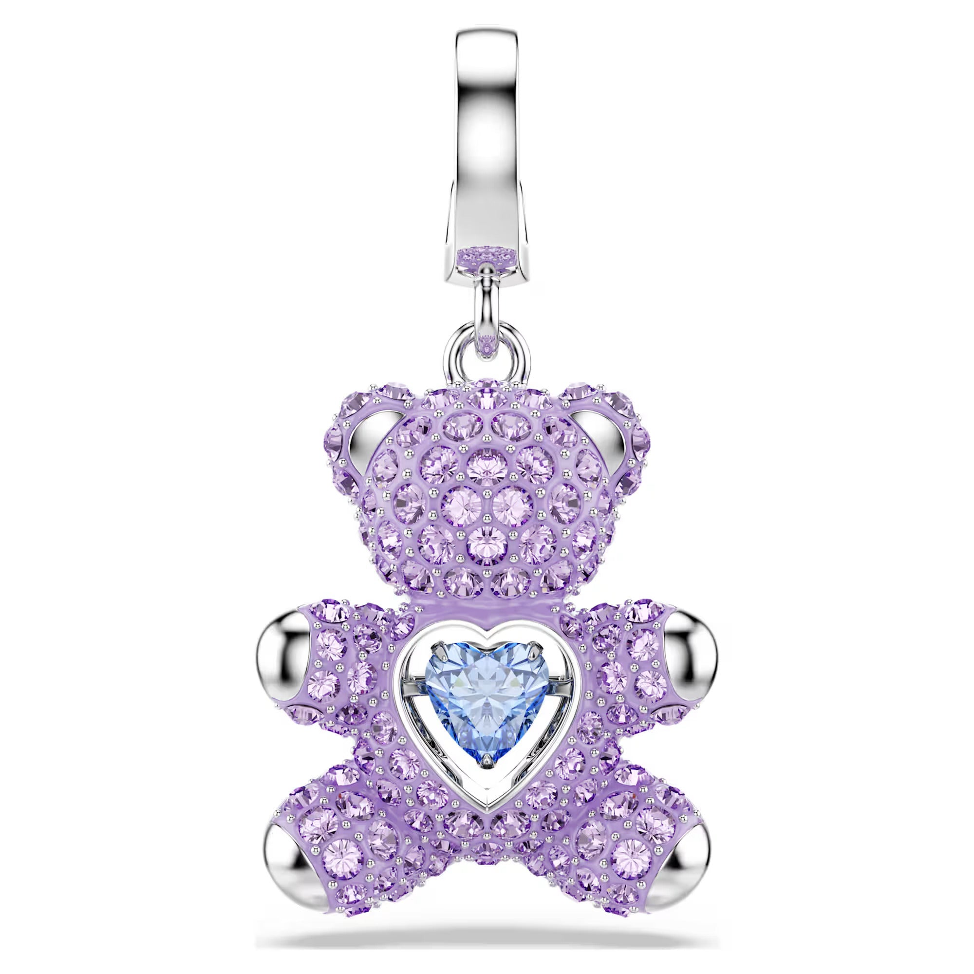 Swarovski Charm Donna Idyllia Taglio misto, Orsetto, Viola - 5745610