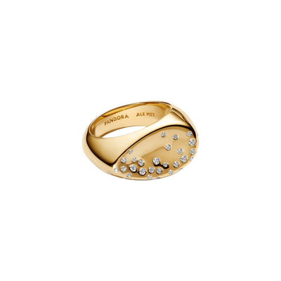 PANDORA Anello Sigillo Grande con Pietre Luminose - 164671C01