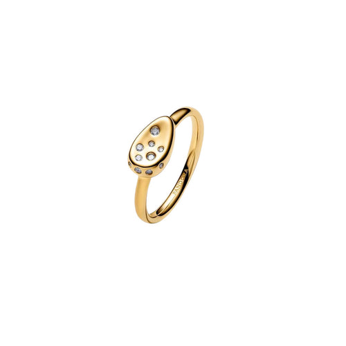 PANDORA Anello Sigillo Piccolo con Pietre Luminose - 164672C01