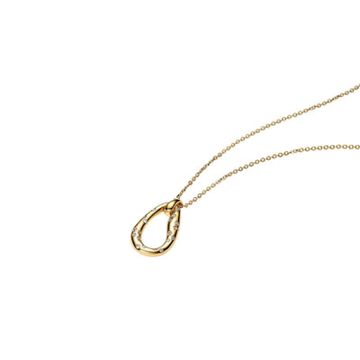 PANDORA Collana Dona Organic placcata Oro - 364666C01