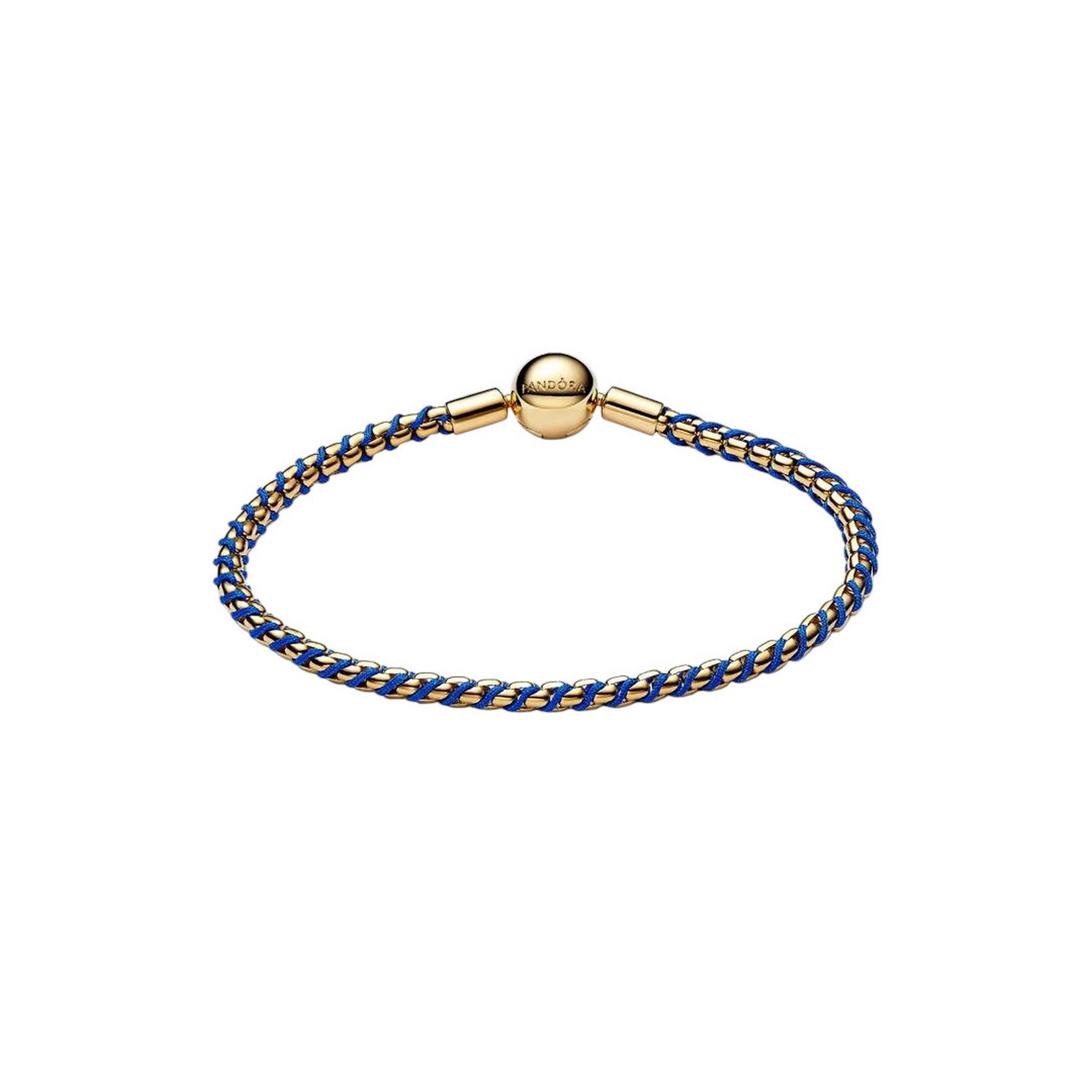 PANDORA Bracciale Intreccio Tessuto Blu - 563816C02