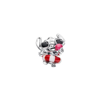 PANDORA Charms Donna Disney x Pandora Lilo & Stitch, Stitch in vacanza  - 794642C01