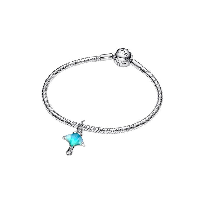 PANDORA Charms Pendente Manta Vetro di Murano - 794685C01
