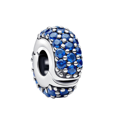 PANDORA Charms Clip Pietre Blu Oceano - 794700C01