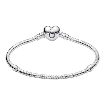 Bracciale Donna Pandora Moments con Chiusura a Cuore