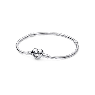 Bracciale Donna Pandora Moments con Chiusura a Cuore