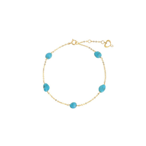 Bracciale Donna Maman et Sophie 18k Turchese - brptatu4