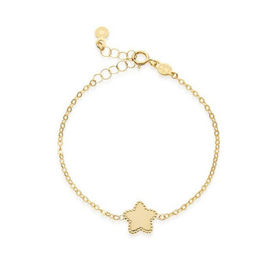 Bracciale Scintille in oro giallo e Stella - PMG222