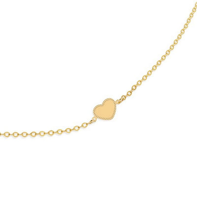 Bracciale Scintille in oro giallo e Cuore - PMG232