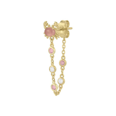 Amabile Orecchino Bond Crabby placcato Oro - 1-bd-cra-c-29-p