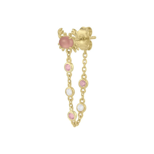 Amabile Orecchino Bond Crabby placcato Oro - 1-bd-cra-c-29-p