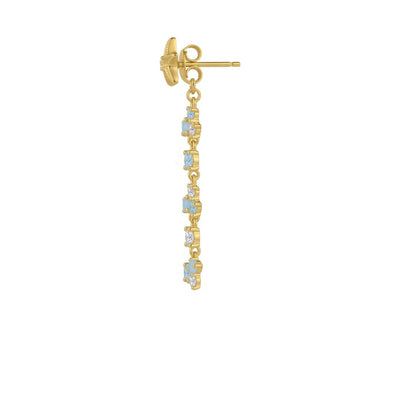 Amabile Orecchino Donnsa Charmi Starfish Placcato Oro - 1-CH-FIS-C-04-P