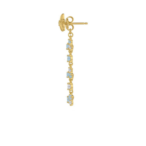 Amabile Orecchino Donnsa Charmi Starfish Placcato Oro - 1-CH-FIS-C-04-P