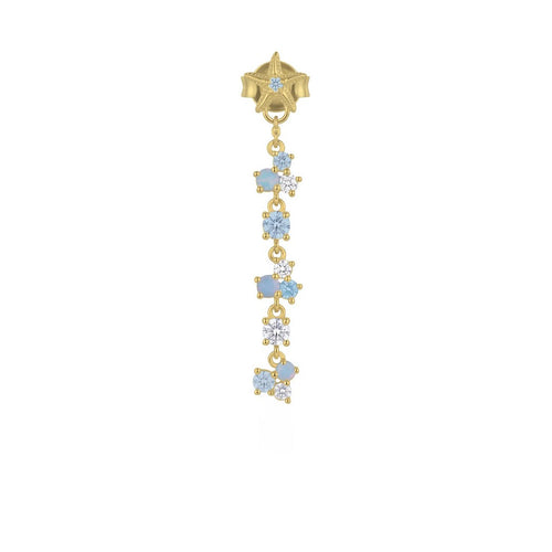 Amabile Orecchino Donnsa Charmi Starfish Placcato Oro - 1-CH-FIS-C-04-P