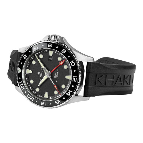 Hamilton Orologio Uomo Khaki Navy Scuba Auto GMT 43 mm - h82555330