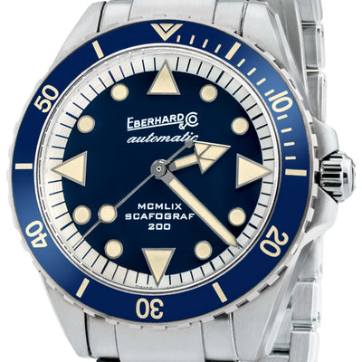 Orologio Uomo Eberhard Scafograf 200 MCMLIX - 41047 CA2C
