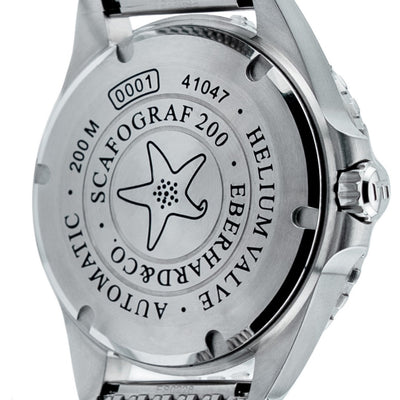 Orologio Uomo Eberhard Scafograf 200 MCMLIX - 41047 CA2C