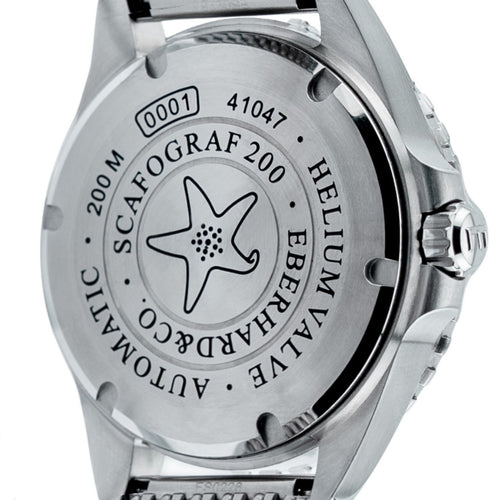 Orologio Uomo Eberhard Scafograf 200 MCMLIX - 41047 CA2C