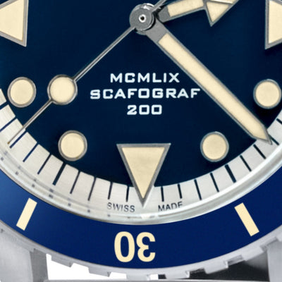 Orologio Uomo Eberhard Scafograf 200 MCMLIX - 41047 CA2C