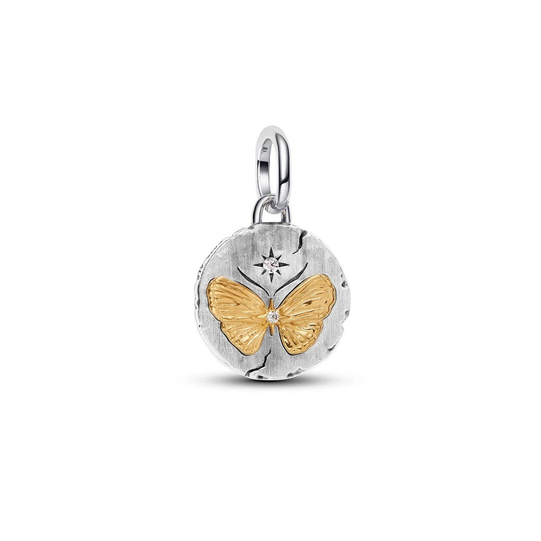 Pandora Charms Charm Medallion Farfalla "Somniare Aude" - 764803C01