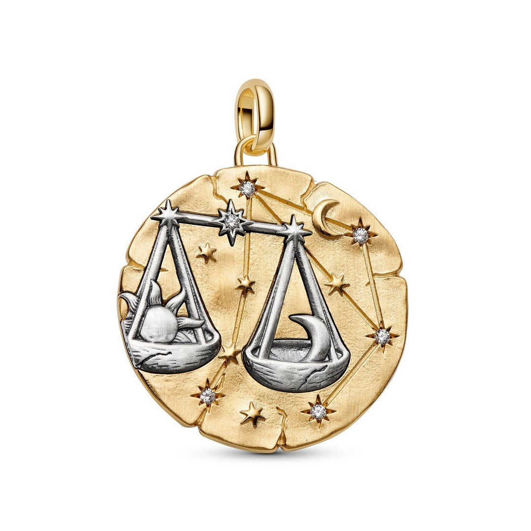 Pandora Charms Charm Medallion XL Bilancia "Aequilibrium Animae" - 765006C01