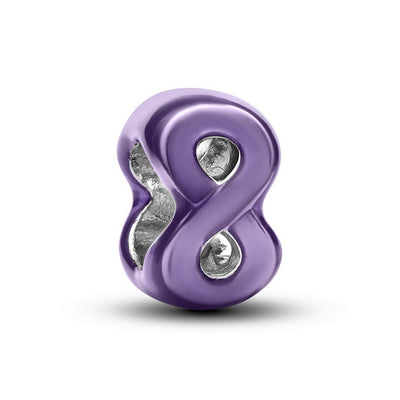 Pandora Charms Mini Charm Infinito effetto metallico viola - 794909C01