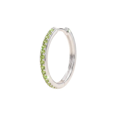 Amabile Hoop Pavé Lime