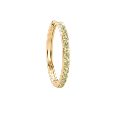 Amabile Hoop Pavé Lime
