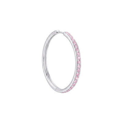 Amabile Hoop Pavé Rosa