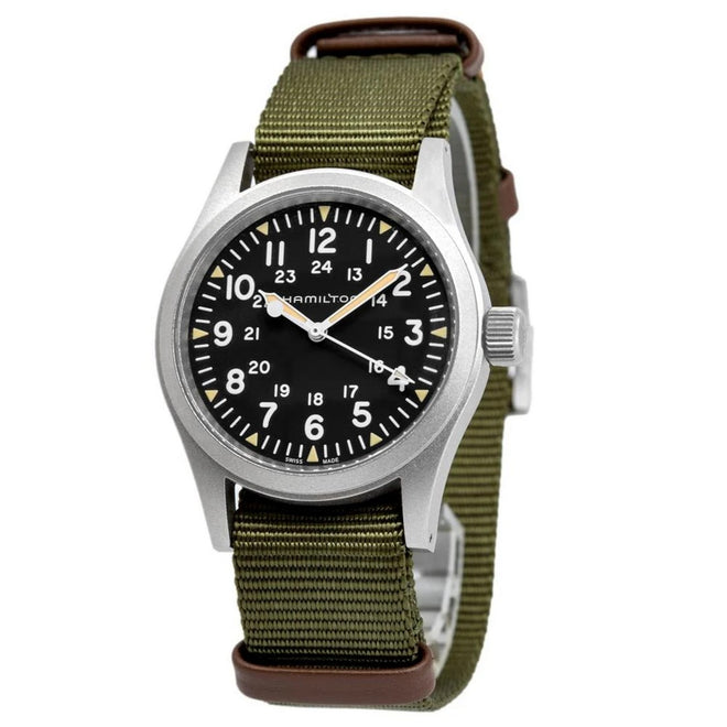 Hamilton Orologio Uomo Khaki Field Mechanical 38mm - H69439931 - Gioielleria De Patto