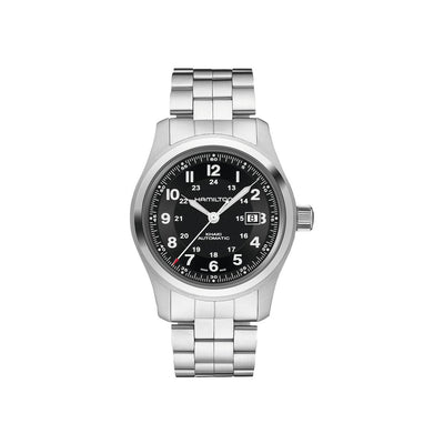Hamilton Orologio Uomo Khaki Field Nero - H70515137 - Gioielleria De Patto