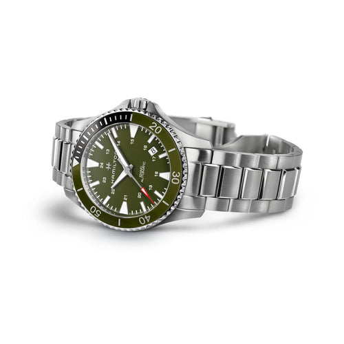 Hamilton Orologio Uomo Khaki Navy Scuba D A40-gn-brc, H82375161