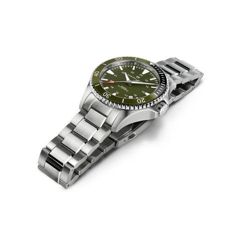 Hamilton Orologio Uomo Khaki Navy Scuba D A40-gn-brc, H82375161