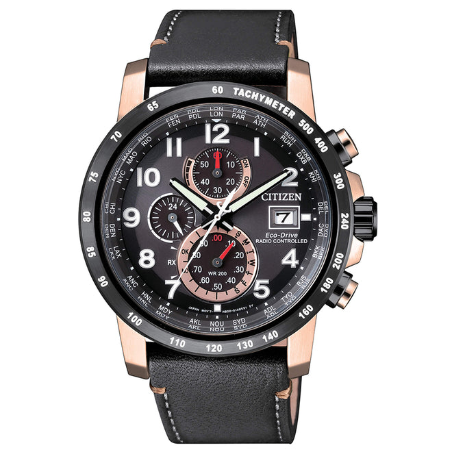 Citizen Orologio Uomo Radiocontrollato Eco Drive, AT8126-02E - Gioielleria De Patto