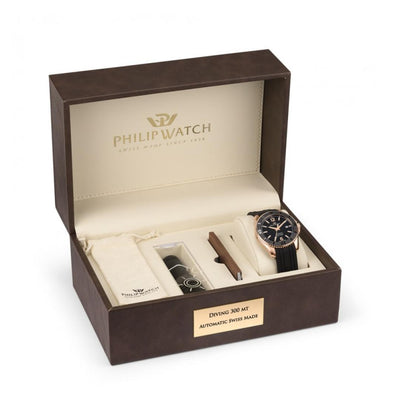 Orologio Uomo Philip Watch Amalfi 43Mm Automatico - R8221218002 - Gioielleria De Patto