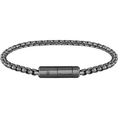 Bracciale Uomo Maserati Br. Ss Ip D.Gun - JM223ATK23 - Gioielleria De Patto