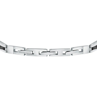 Bracciale Uomo Maserati Br.Ceramic + Blue Crystal - JM223ATZ20 - Gioielleria De Patto