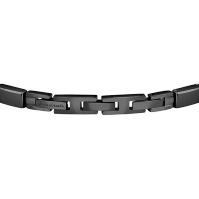 Bracciale Uomo Maserati Br.Ceramic + Black Crystal - JM223ATZ21 - Gioielleria De Patto