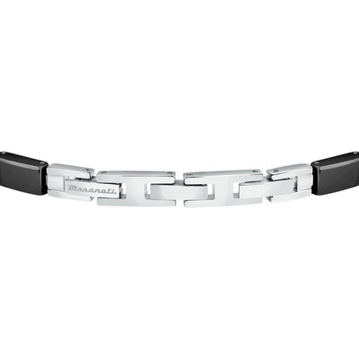 Bracciale Uomo Maserati Br.Ceramic+Yg Trident - JM223ATZ22 - Gioielleria De Patto